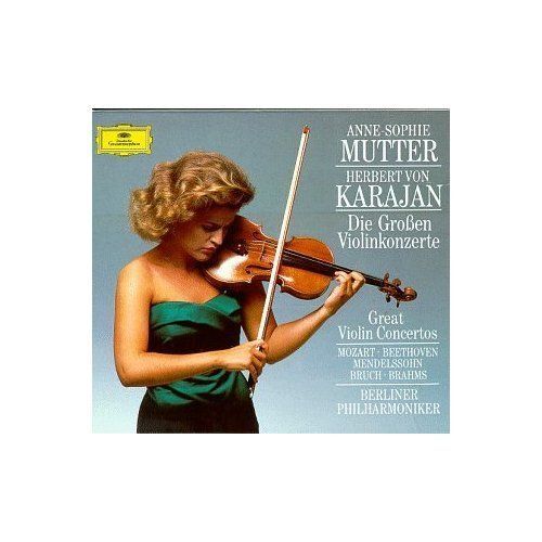 Conc. De Mozart, Beethoven, Mendelssohn, Bruch, Brahms Mutter, Violon - Anne-Sophie Mutter