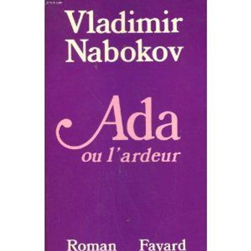 Ada Ou L'ardeur   de vladimir nabokov  Format Livre-CD 