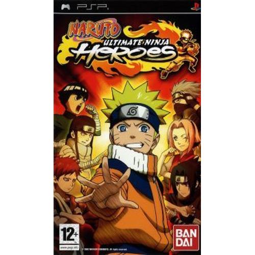 Naruto Ultimate Ninja Heroes - Ensemble Complet - Playstation Portable Psp