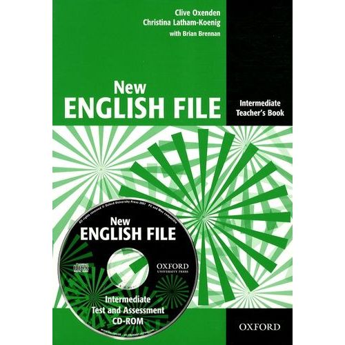 New English File - Intermediate Teacher's Book (1 Cd-Rom)    Format Broch 