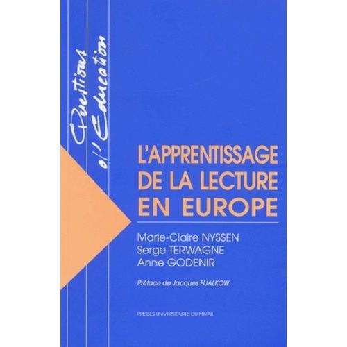 L'apprentissage De La Lecture En Europe    Format Broch 