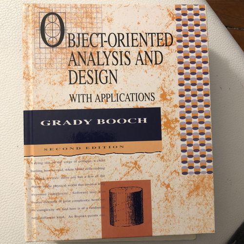 Object Oriented Analysis And Design With Applications   de booch grady 
