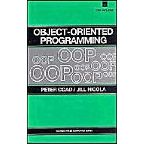 Object-Oriented Programming   de Peter Coad