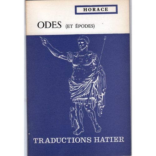 Odes Et Epodes   de Horace