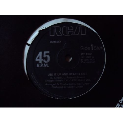 Use It Up And Wear It Out  /  Don't Tell Me, Tell Her  1982  Uk   (Funk) - Odyssey