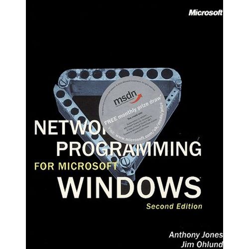 Network Programming For Microsoft Windows - Second Edition   de Anthony Jones  Format Broch 