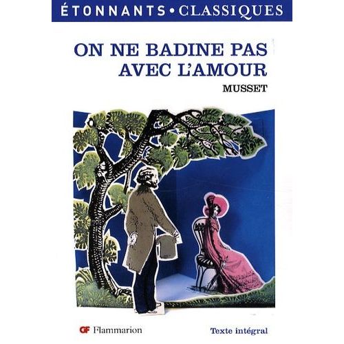 On Ne Badine Pas Avec L'amour   de Musset Alfred de  Format Poche 