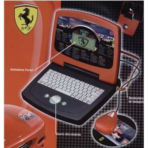 Oregon Scientific Ferrari Laptop FL78 Ordinateur pour enfant A partir