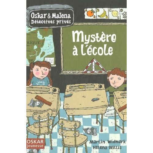 Oskar Et Malena Dtectives Privs - Mystre  L'cole   de Widmark Martin  Format Broch 