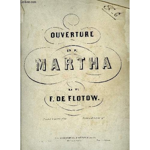 Ouverture De Martha de De Flotow F