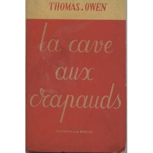 La Cave Aux Crapauds (10 Nouvelles)   de OWEN Thomas (1910-2002)  Format Beau livre 