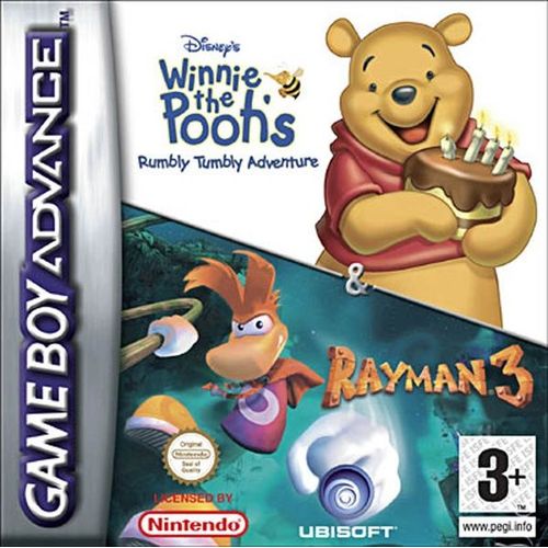 Pack Rayman 3 - Winnie L'ourson : A La Recherche Des Souvenirs Oublis Game Boy Advance