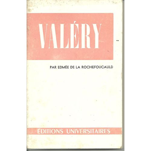 Paul Valry   de La Rochefoucauld  Format Broch 