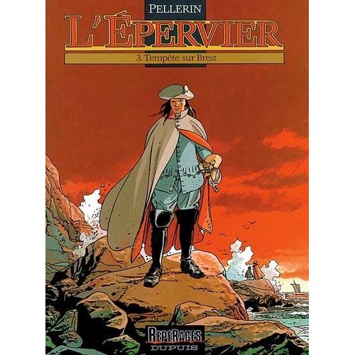 L'epervier - Tome 3 - Tempte Sur Brest   de Pellerin Patrice  Format Album 