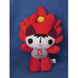 Peluche mascotte jeux olympiques Beijing 2008 + cadeau