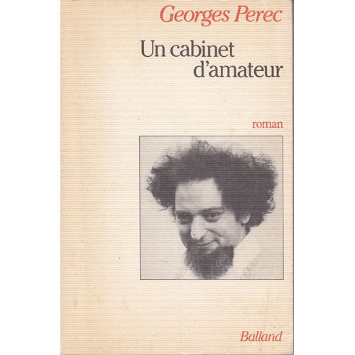 Un Cabinet D'amateur - Histoire D'un Tableau   de Perec Georges 
