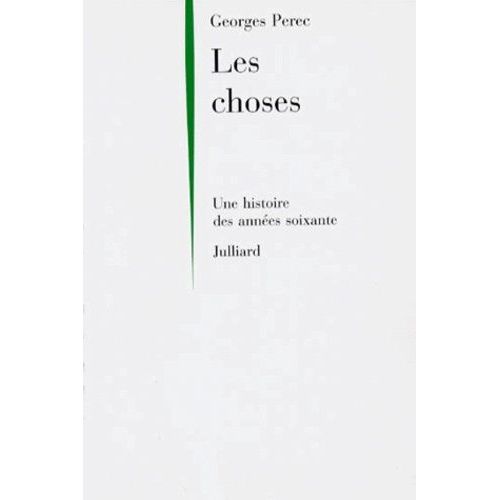 Les Choses - Une Histoire Des Annees Soixante   de Perec Georges  Format Beau livre 