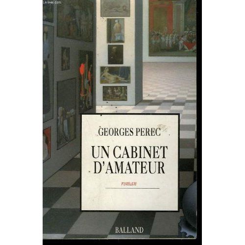 Un Cabinet D'amateur - Histoire D'un Tableau   de georges perec 
