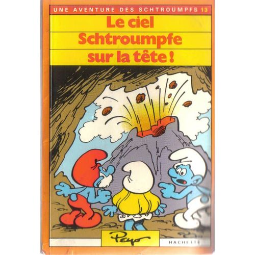 Le Ciel Schtroumpfe Sur La Tete   de PEYO  Format Poche 