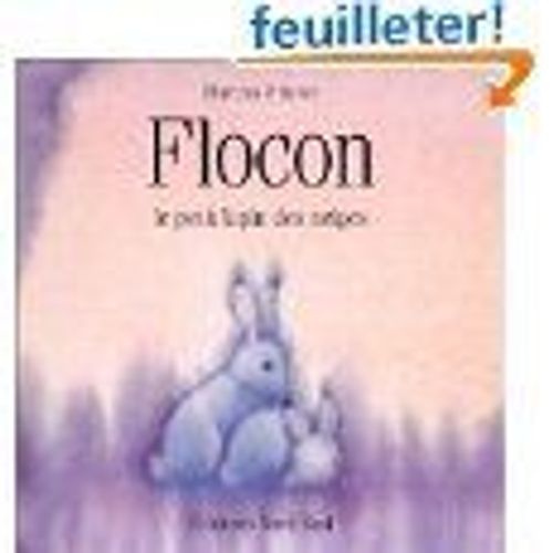 Flocon Le Petit Lapin Des Neiges   de marcus pfister  Format Album 