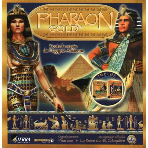 Jeu Vidéo Pharaon (PC) - Version Française Avec Notice - Bon état