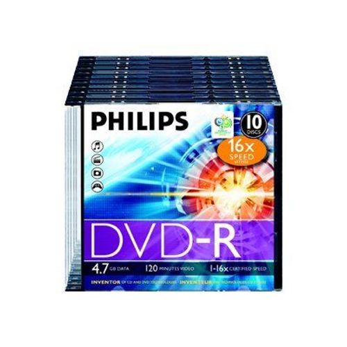 Philips DM4S6S10F - 10 x DVD-R