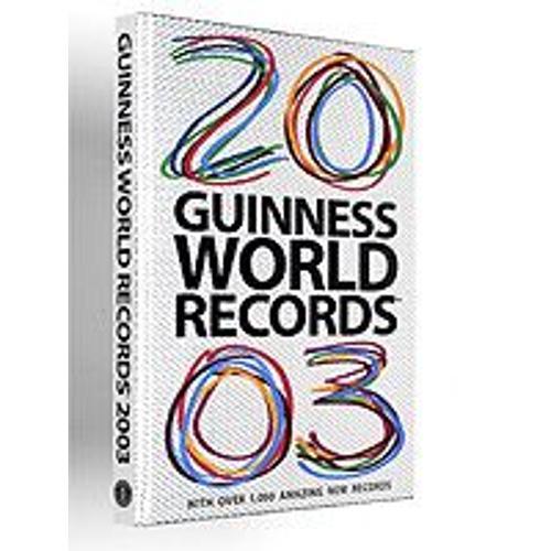 Guiness World Records 2003   de editions phillipines  Format Beau livre 