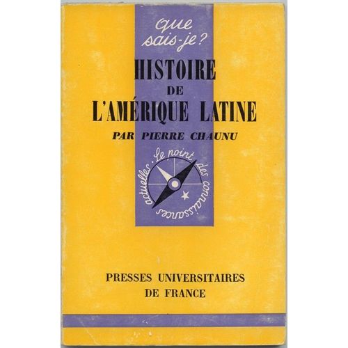 Histoire De L'amerique Latine   de pierre chaunu  Format Broch 