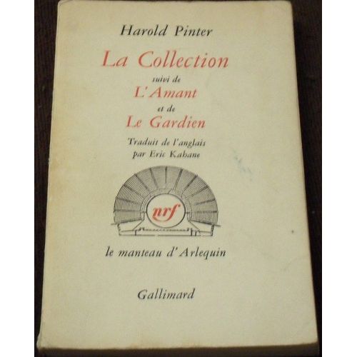 La Collection Suivi De L'amant Et De Le Gardien   de harold pinter 