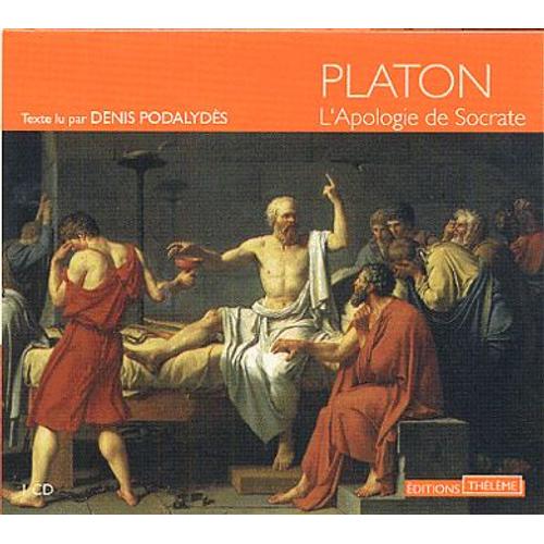 L'apologie De Socrate - Cd Audio   de Platon  Format Bote 