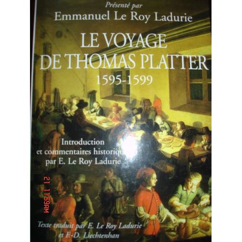 Le Voyage De Thomas Platter 15951599 Littérature Rakuten