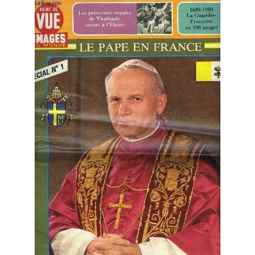 Point De Vue Image Du Monde - 30 Annee - N1661 - Special N1 - Le Pape En France
