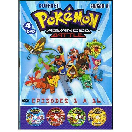 POKEMON BATTLE ADVANCED - Saison 8 - Coffret N°1: épisodes 1 à 16 | Rakuten