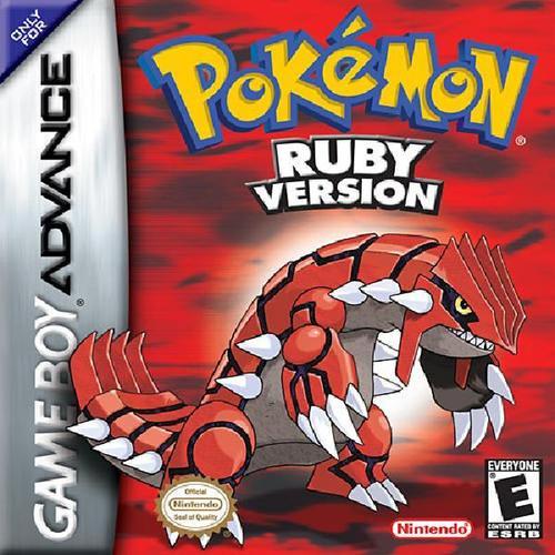 Pokemon Version Rubis Game Boy Advance