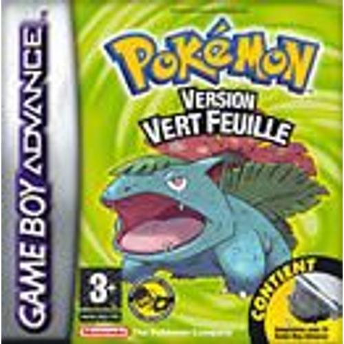 Pokemon Version Vert Feuille Game Boy Advance