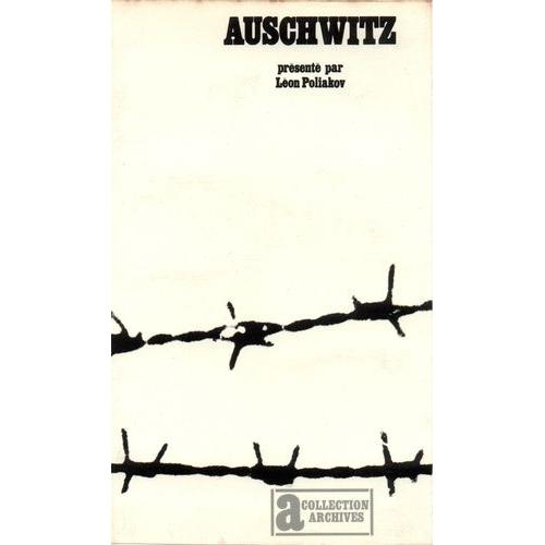 Auschwitz   de Poliakov Lon  Format Poche 