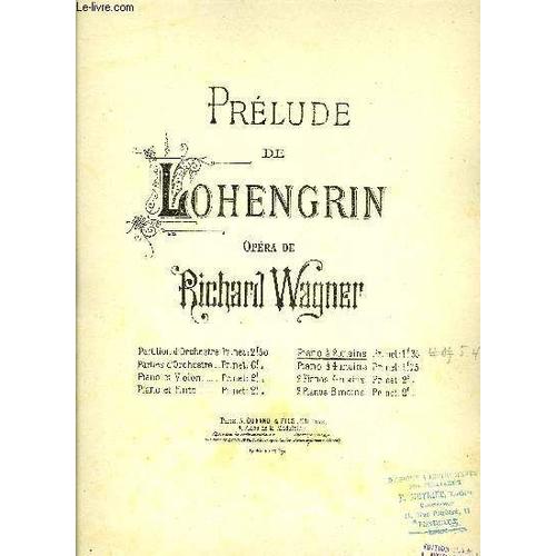 Prelude De Lohengrin - Art Et Culture | Rakuten