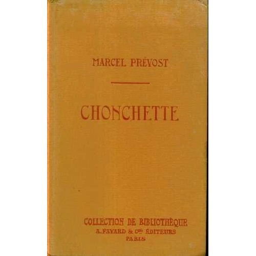 Chonchette   de marcel prevost