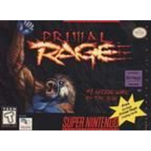 Primal Rage Snes Super Nintendo