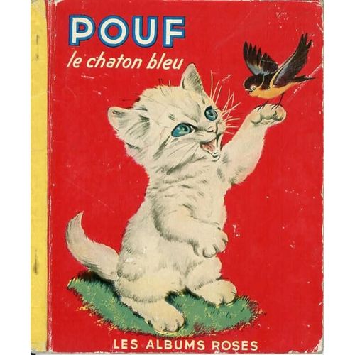 Pouf Le Chaton Bleu   de pierre probst 