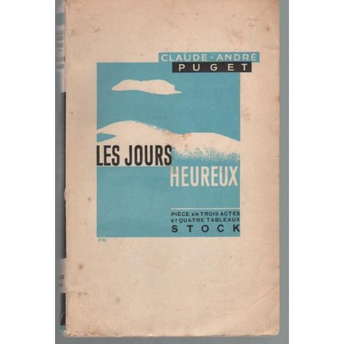 Les Jours Heureux   de PUGET CLAUDE ANDRE