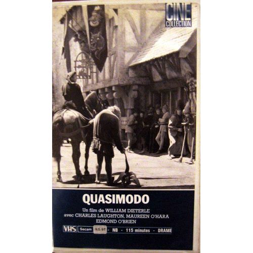 Quasimodo NotreDame de Paris VHS Rakuten