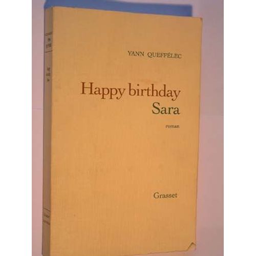 Happy Birthday Sara   de quefflec yann