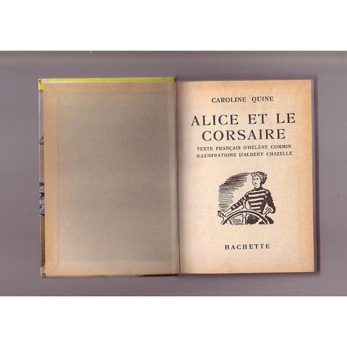 Alice Et Le Corsaire   de caroline quine 