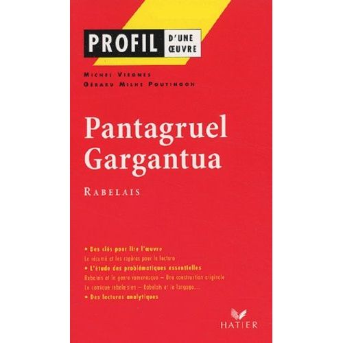 Pantagruel Et Gargantua   de Rabelais Franois  Format Poche 