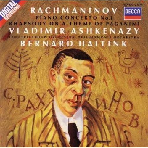 Concerto Pour Piano No. 1, Rhaps. Sur Paganini Ashkenazy - Sergue Rachmaninov