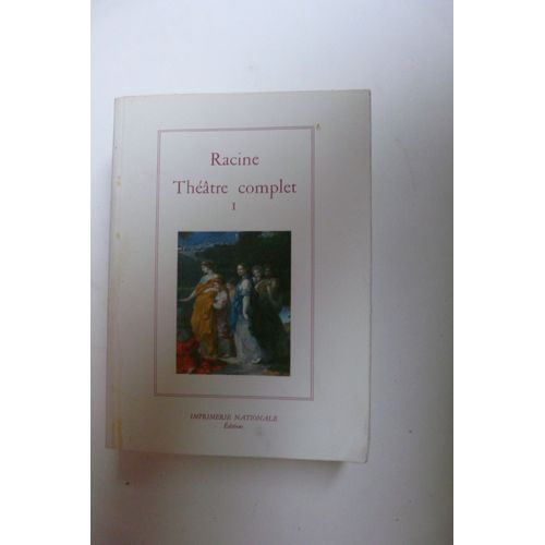 Thtre Complet - Tome 1    Format Grand Format 