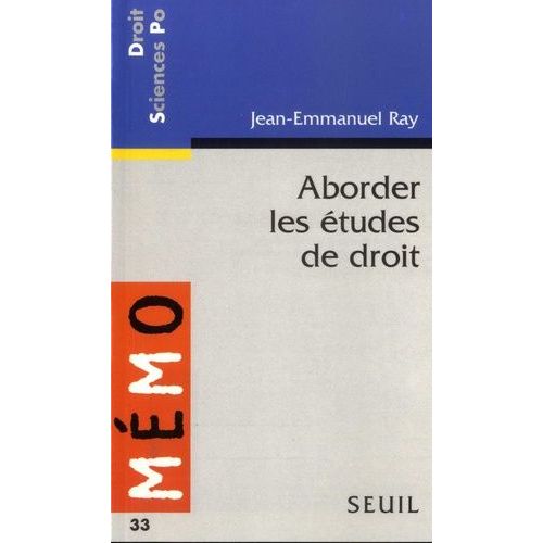 Aborder Les tudes De Droit    Format Poche 