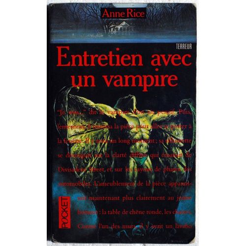 Entretien Avec Un Vampire   de anne rice  Format Poche 