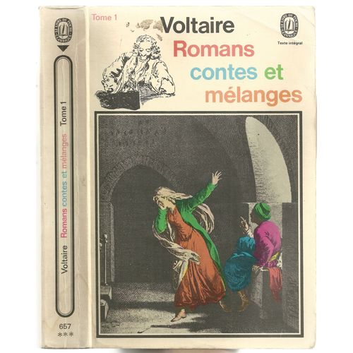 Romans, Contes Et Mlanges / Tome 1   de voltaire  Format Poche 